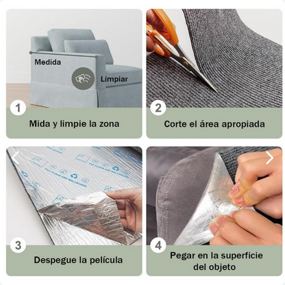 Tapete Rascador para Gatos Premium – Protege Tus Muebles Fácilmente