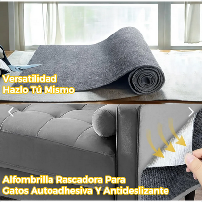 Tapete Rascador para Gatos Premium – Protege Tus Muebles Fácilmente