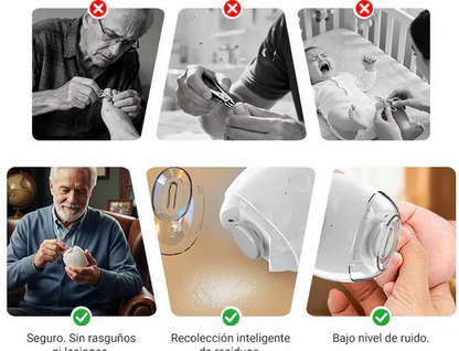 Cortauñas electrico automatico pulidor